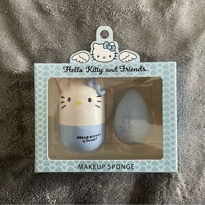 Hello Kitty Makeup Sponge Set - Blue and White